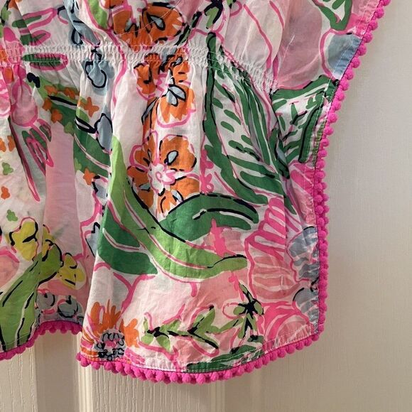 Lilly Pulitzer for Target Swim Cover Up Nosie Posey Floral Girls Size 12 Months - Picture 6 of 13